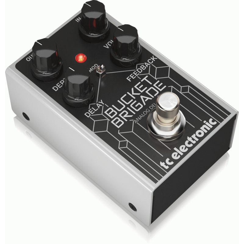 TC Electronic Bucket Brigade Analog Delay Pedal with 600ms Delay Time and Modulation Control — view 2
