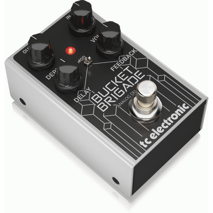 TC Electronic Bucket Brigade Analog Delay Pedal with 600ms Delay Time and Modulation Control — view 2