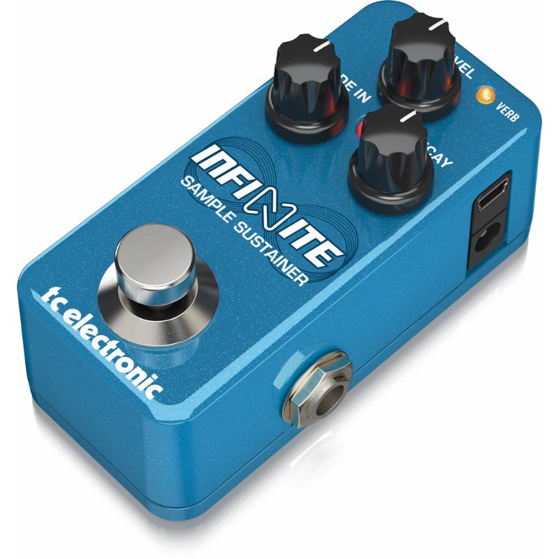 TC Electronic Infinite Mini Sample Sustainer Pedal with TonePrint and Compact Design — view 2