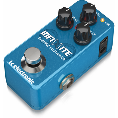TC Electronic Infinite Mini Sample Sustainer Pedal with TonePrint and Compact Design — view 2
