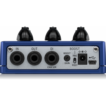 TC Electronic DC30 Dual-Channel Guitar Preamp Pedal — view 3