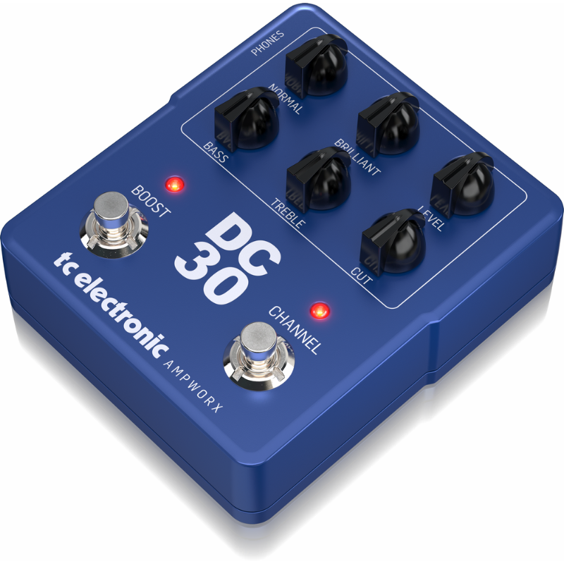 TC Electronic DC30 Dual-Channel Guitar Preamp Pedal — view 4