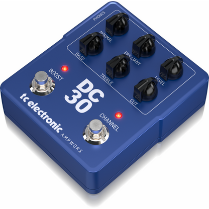 TC Electronic DC30 Dual-Channel Guitar Preamp Pedal — view 4