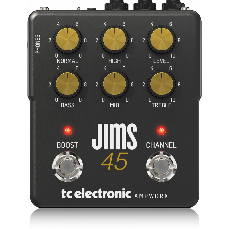TC Electronic Jims 45 Dual-Channel Guitar Preamp Pedal — view 2