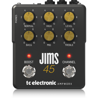 TC Electronic Jims 45 Dual-Channel Guitar Preamp Pedal — view 2