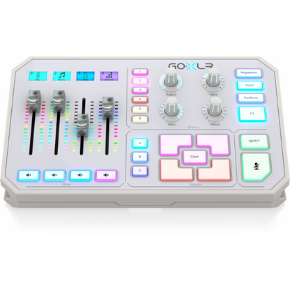 TC Helicon GoXLR White Online Broadcaster Platform with 4-Channel Mixer and Vocal Effects — view 5