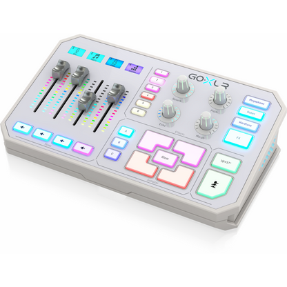 TC Helicon GoXLR White Online Broadcaster Platform with 4-Channel Mixer and Vocal Effects — view 3
