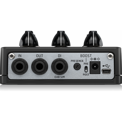 TC Electronic V550 Dual Channel Guitar Preamp Pedal — view 3