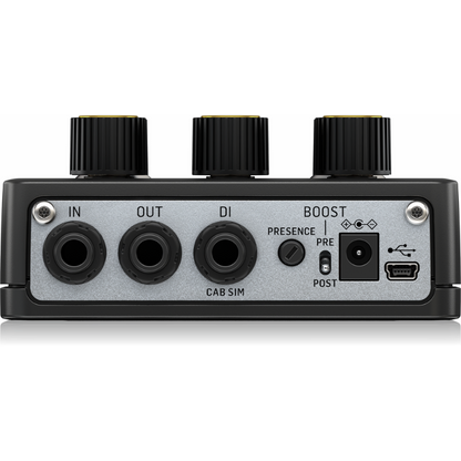 TC Electronic Jims 800 Dual Channel Guitar Preamp Pedal — view 2