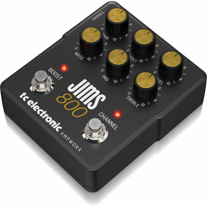 TC Electronic Jims 800 Dual Channel Guitar Preamp Pedal — view 3