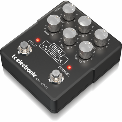 TC Electronic Dual Wreck Dual Channel Guitar Preamp Pedal — view 4