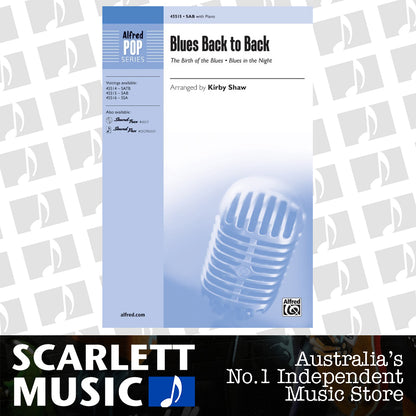 Blues Back to Back SAB Choral Sheet Music — view 2