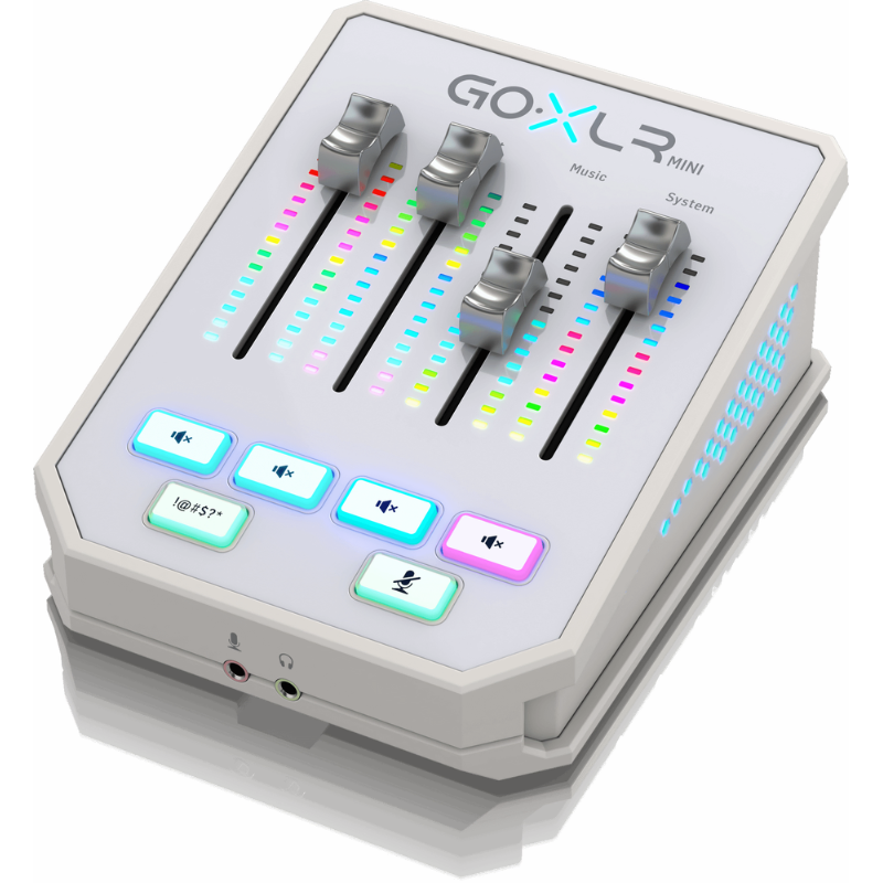 TC Helicon GOXLR Mini White Online Broadcast Mixer — view 3