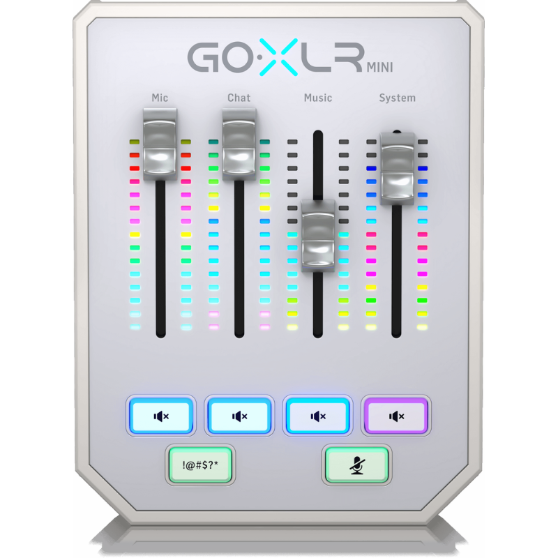 TC Helicon GOXLR Mini White Online Broadcast Mixer — view 4