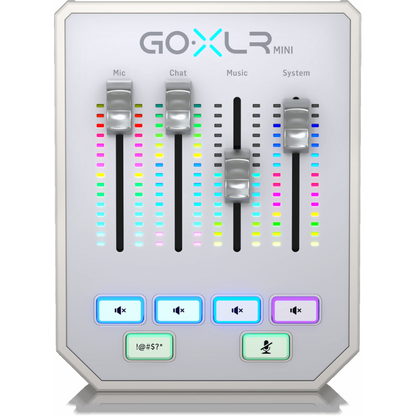 TC Helicon GOXLR Mini White Online Broadcast Mixer — view 4
