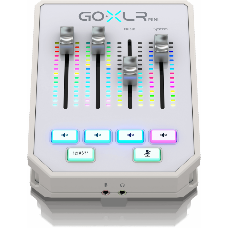 TC Helicon GOXLR Mini White Online Broadcast Mixer — view 5