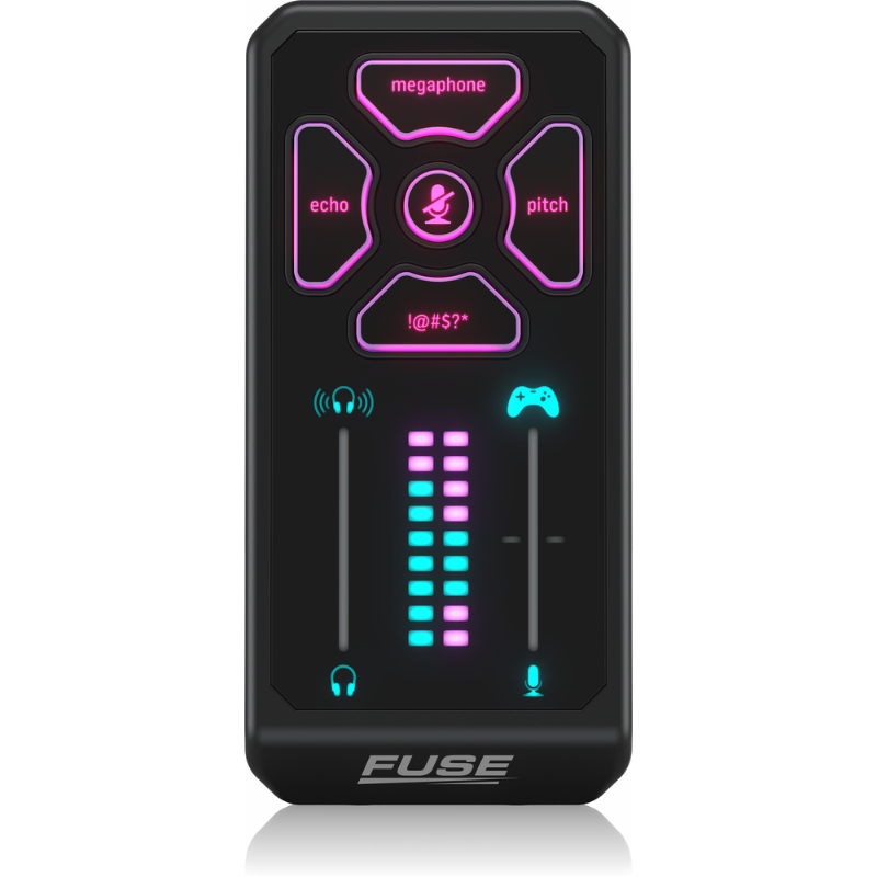TC Helicon Fuse Headset Mic Enhancer and Vocal FX for Gaming Consoles, Android, iOS, PC and Mac — view 5