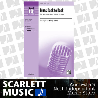 Blues Back to Back SSA Choral Sheet Music — view 2