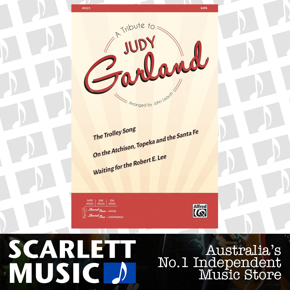 A Tribute to Judy Garland SATB Choral Sheet Music — view 2