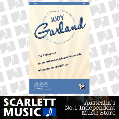 A Tribute to Judy Garland SAB Choral Sheet Music — view 2