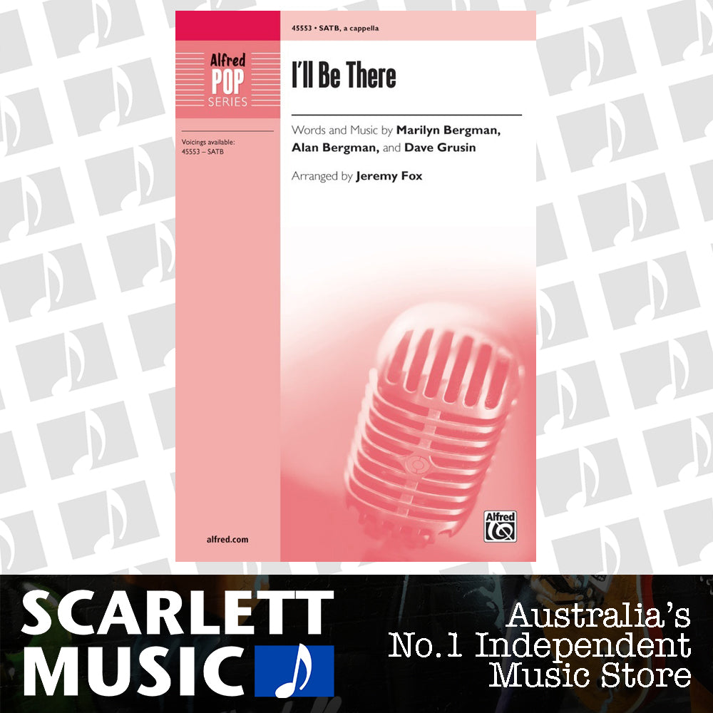 I'Ll Be There SATB — view 2