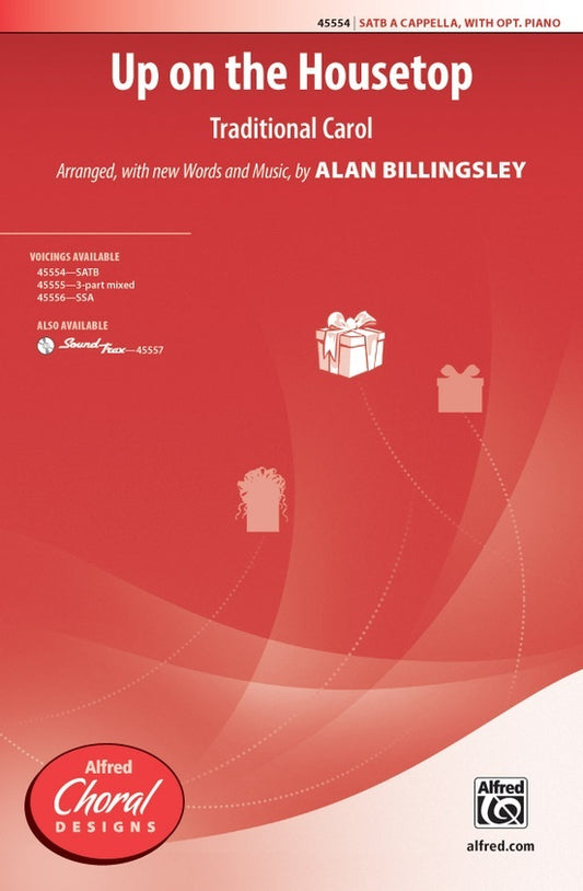 Up On the Housetop SATB Choral Sheet Music