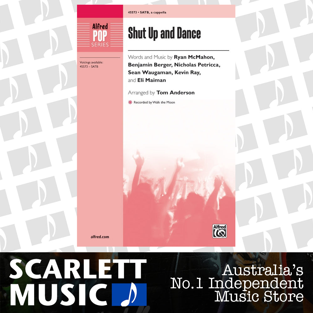 Shut Up and Dance SATB Choral Sheet Music — view 2