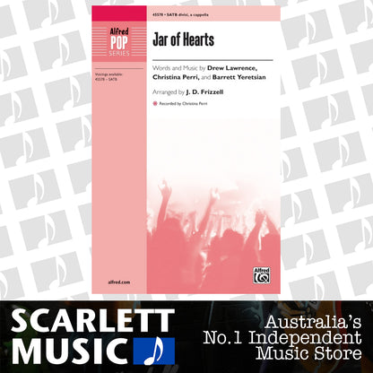 Jar Of Hearts SATB — view 2