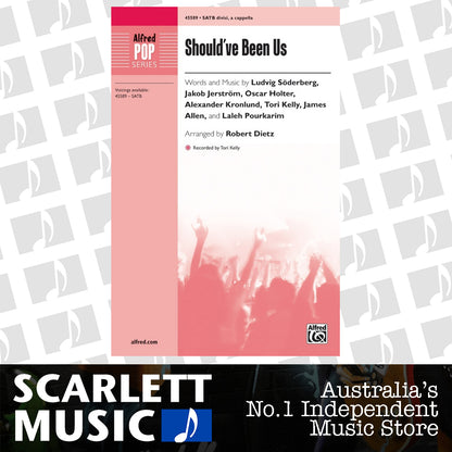 Should've Been Us SATB Choral Sheet Music — view 2