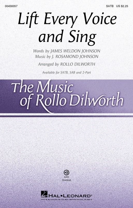 Lift Every Voice And Sing Satb Octavo