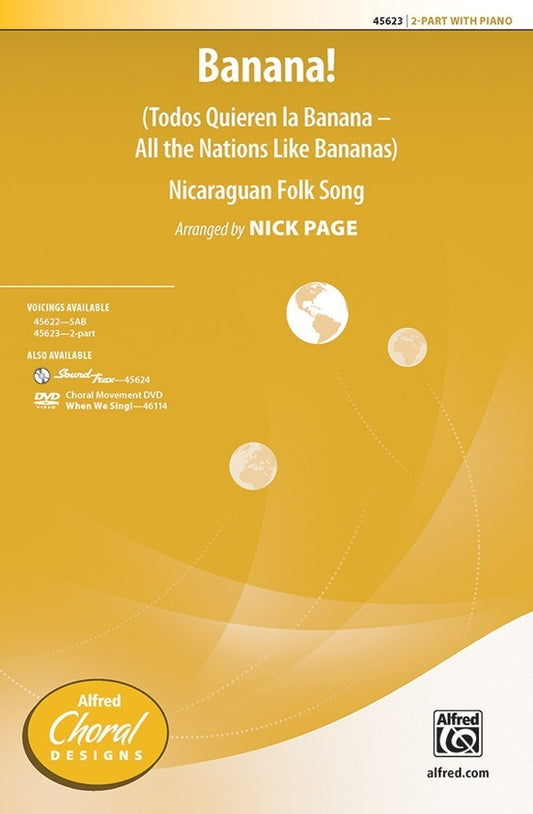 Banana SA Choral Sheet Music