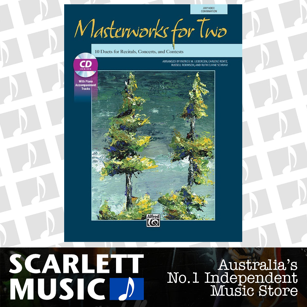 Masterworks For Two Book/CD — view 2
