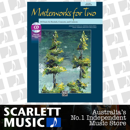 Masterworks For Two Book/CD — view 2