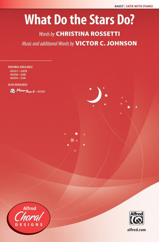 What Do the Stars Do SATB Choral Sheet Music