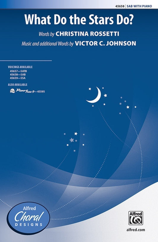 What Do the Stars Do SAB Choral Sheet Music