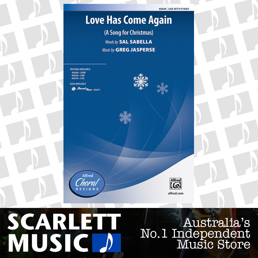 Love Has Come Again SAB — view 2
