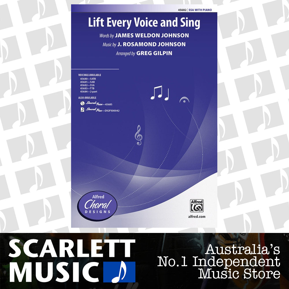 Lift Every Voice And Sing SSA — view 2