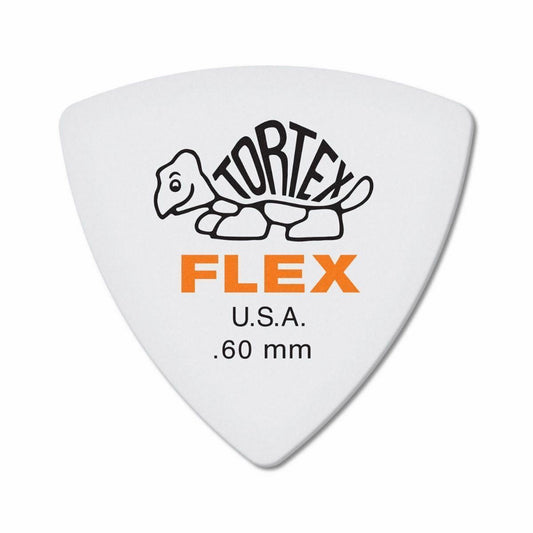 72 x Jim Dunlop Tortex Triangle FLEX 0.60MM Gauge Guitar Picks 456R