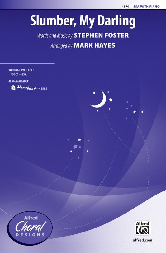 Slumber My Darling Choral Sheet Music for SSA Voices