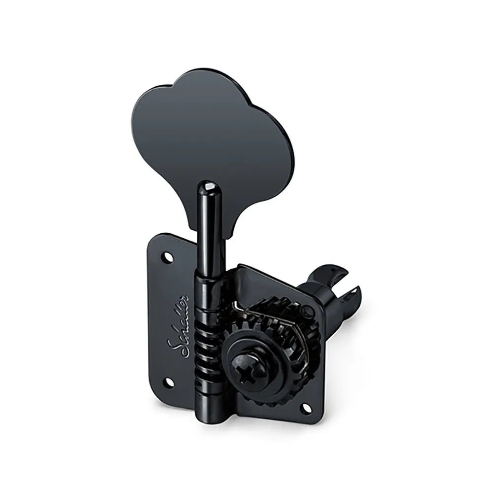 Schaller Bass Machine Heads 4-in-L BMF Black - 10260401