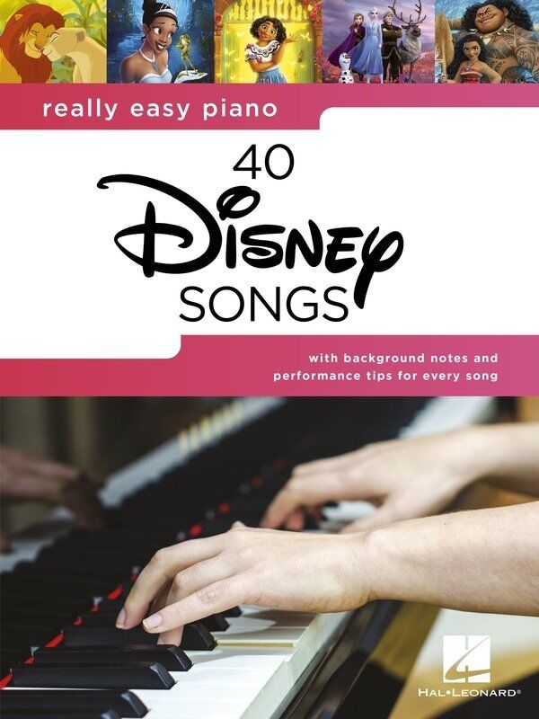 Really Easy Piano: 40 Disney Songs for Beginners