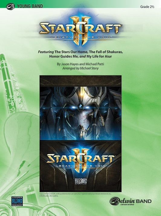 Starcraft II Legacy of the Void Concert Band Sheet Music Grade 2.5
