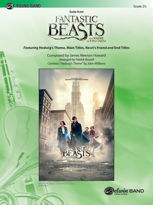 Suite From Fantastic Beasts Concert Band Gr 2.5