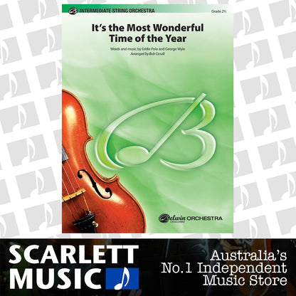 Its The Most Wonderful Time Of The Year String Orchestra Gr 2.5 — view 2