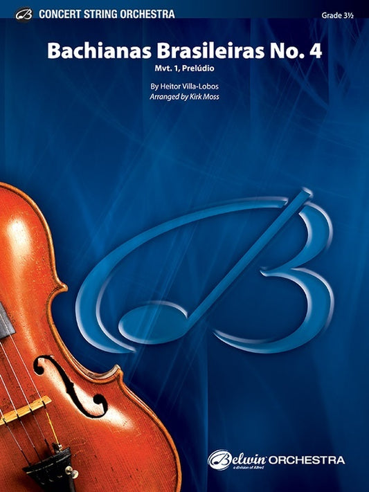 Bachianas Brasileiras No 4 String Orchestra Sheet Music Gr 3.5