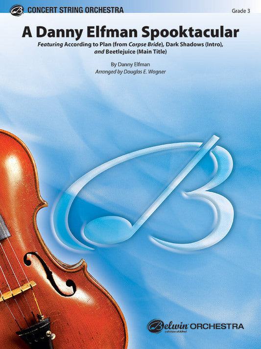 Danny Elfman Spooktacular String Orchestra Sheet Music