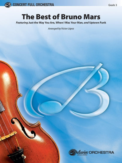 Best of Bruno Mars String Orchestra Sheet Music Grade 3