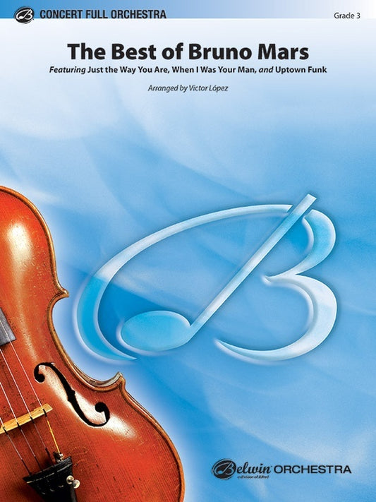 Best of Bruno Mars String Orchestra Sheet Music Grade 3