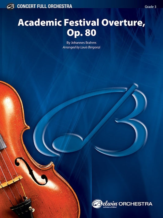 Academic Festival Overture Op 80 Full Orchestra Sheet Music Grade 3