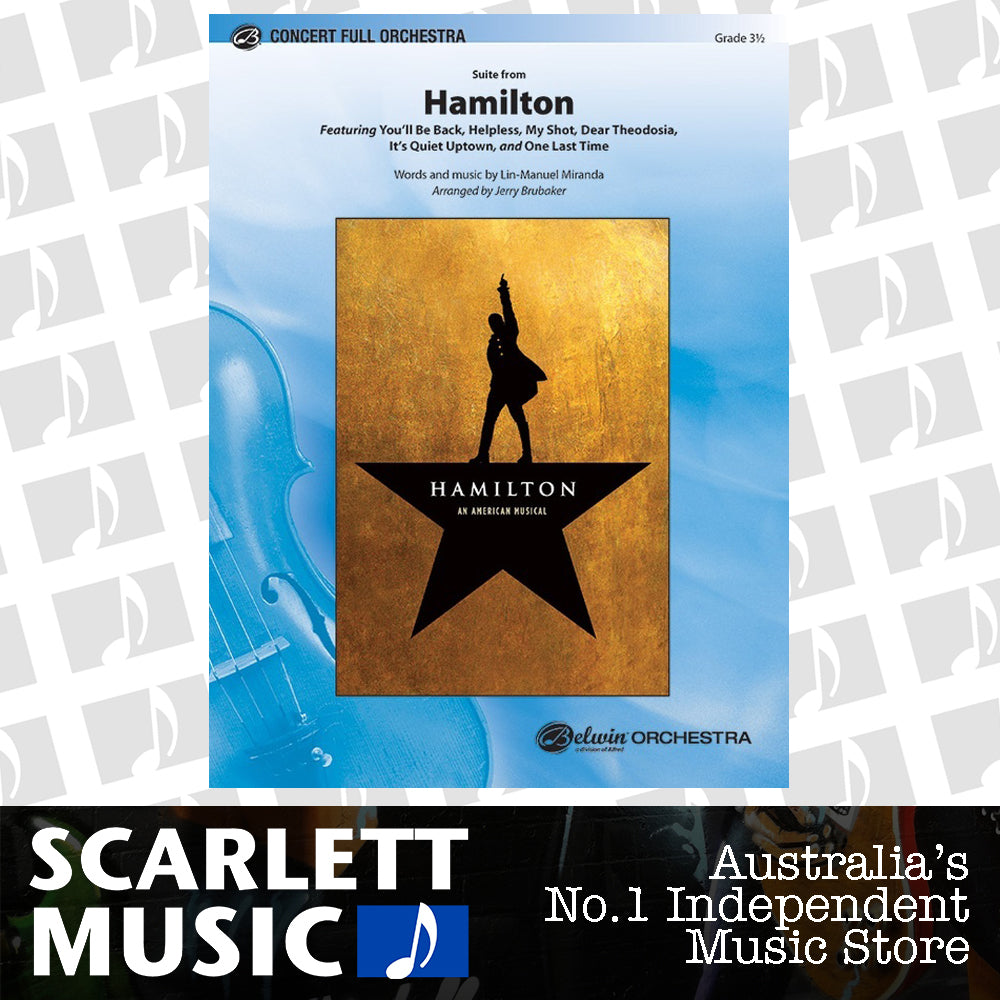 Suite From Hamilton Full Orchestra Gr 3.5 — view 2